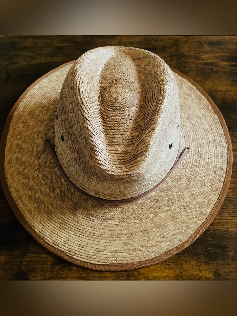 Sunday Afternoons UPF 50+ Islander Sun Hat in Caramel with Chin Cord - Picture 7 of 13